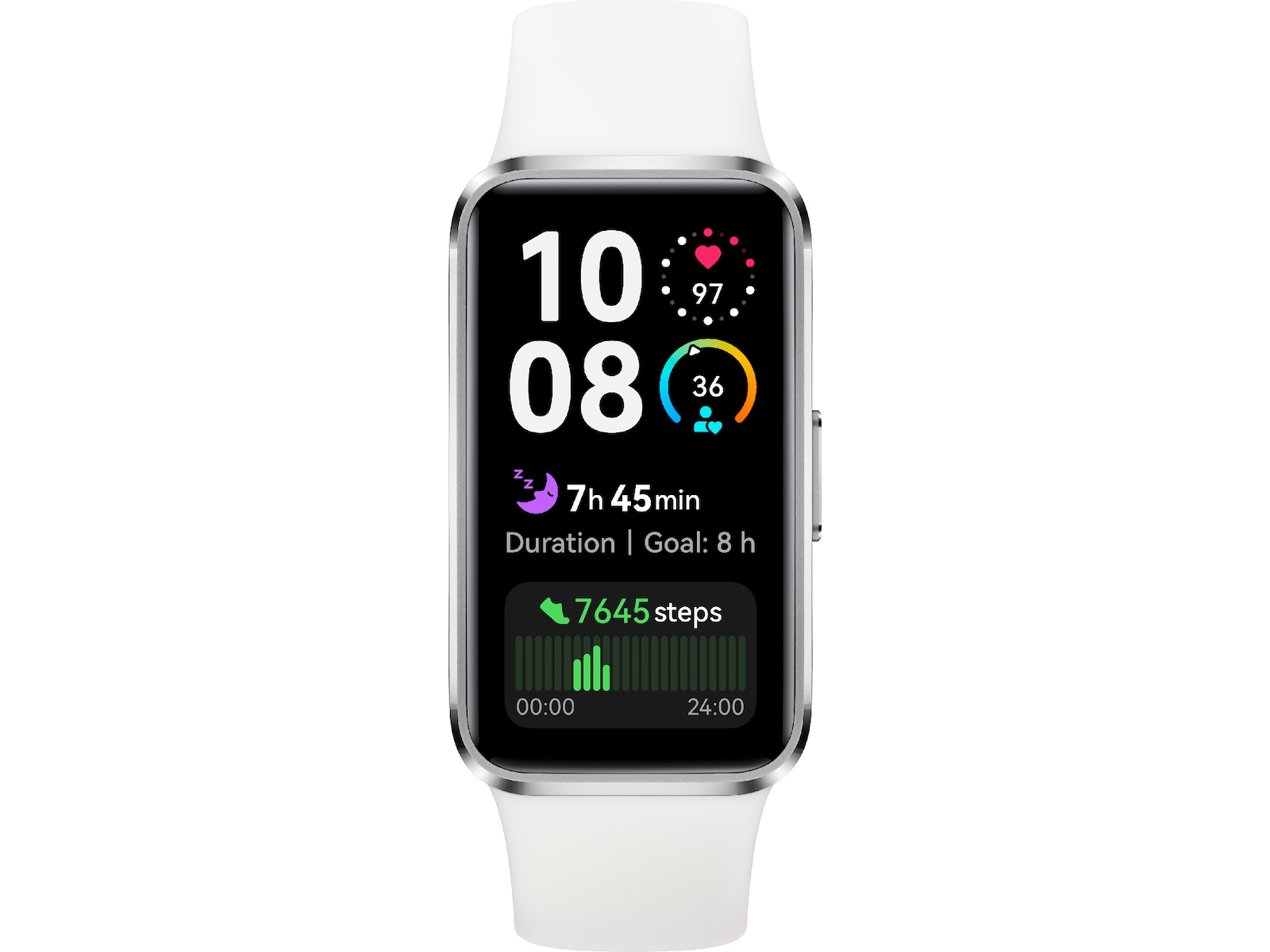 Huawei Band 10 43mm (silver/vit) Smartwatches