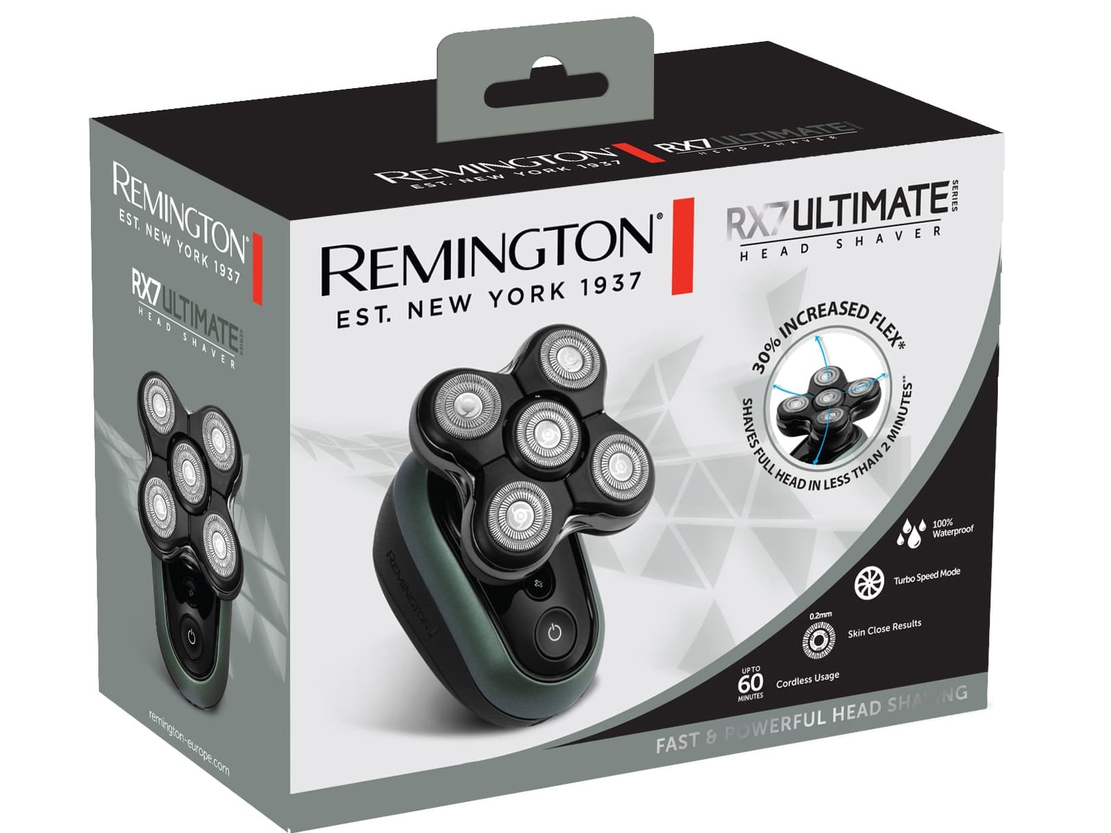 RX7 Ultimate Series rakapparat för huvudet Hårtrimmer