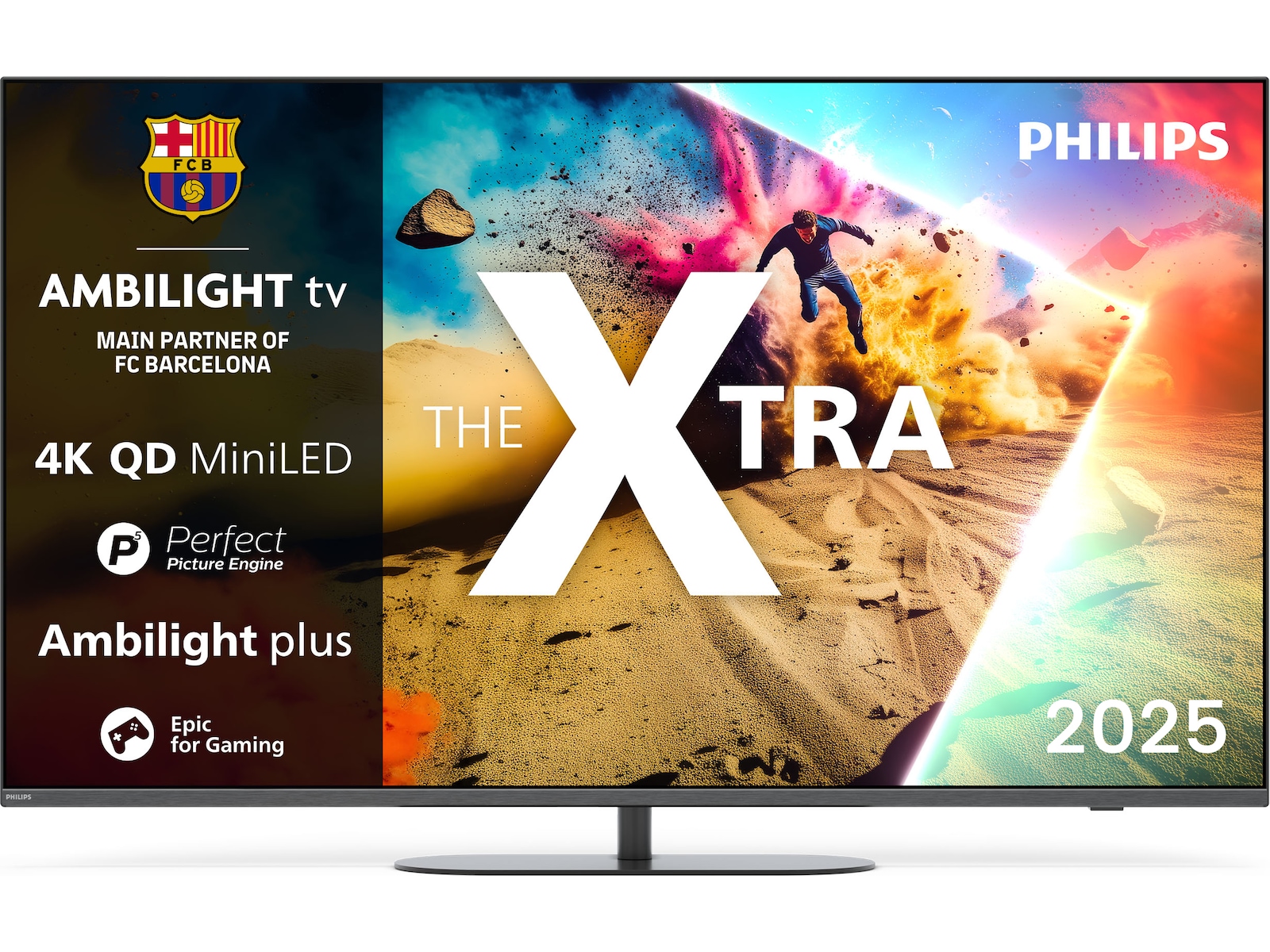 Philips 65" MLED950/12 The Xtra QD MiniLed Smart TV (2025) 60 - 69 tums TV
