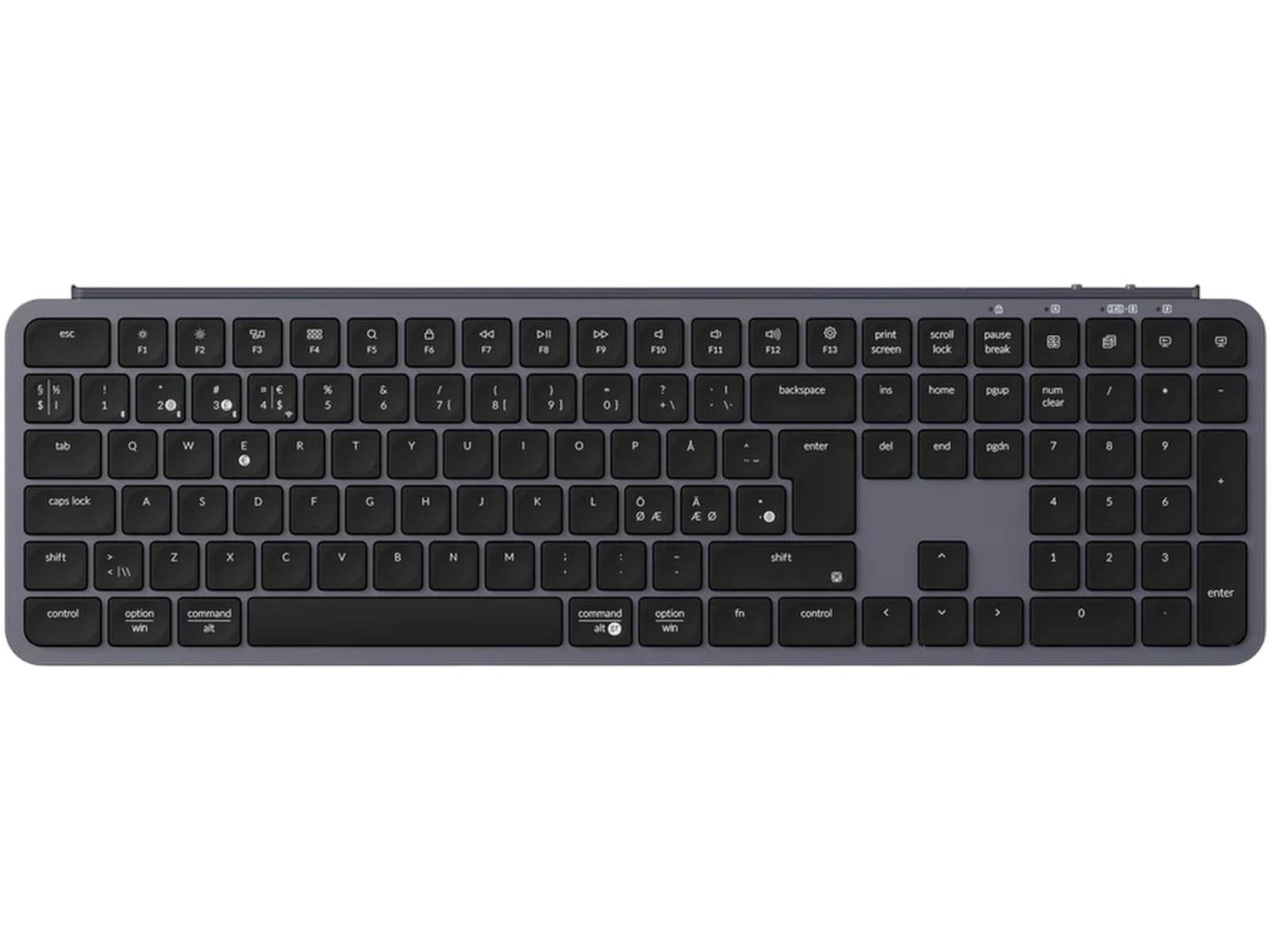 Keychron B6 Pro Ultra-Slim Trådlös Tangentbord Tangentbord
