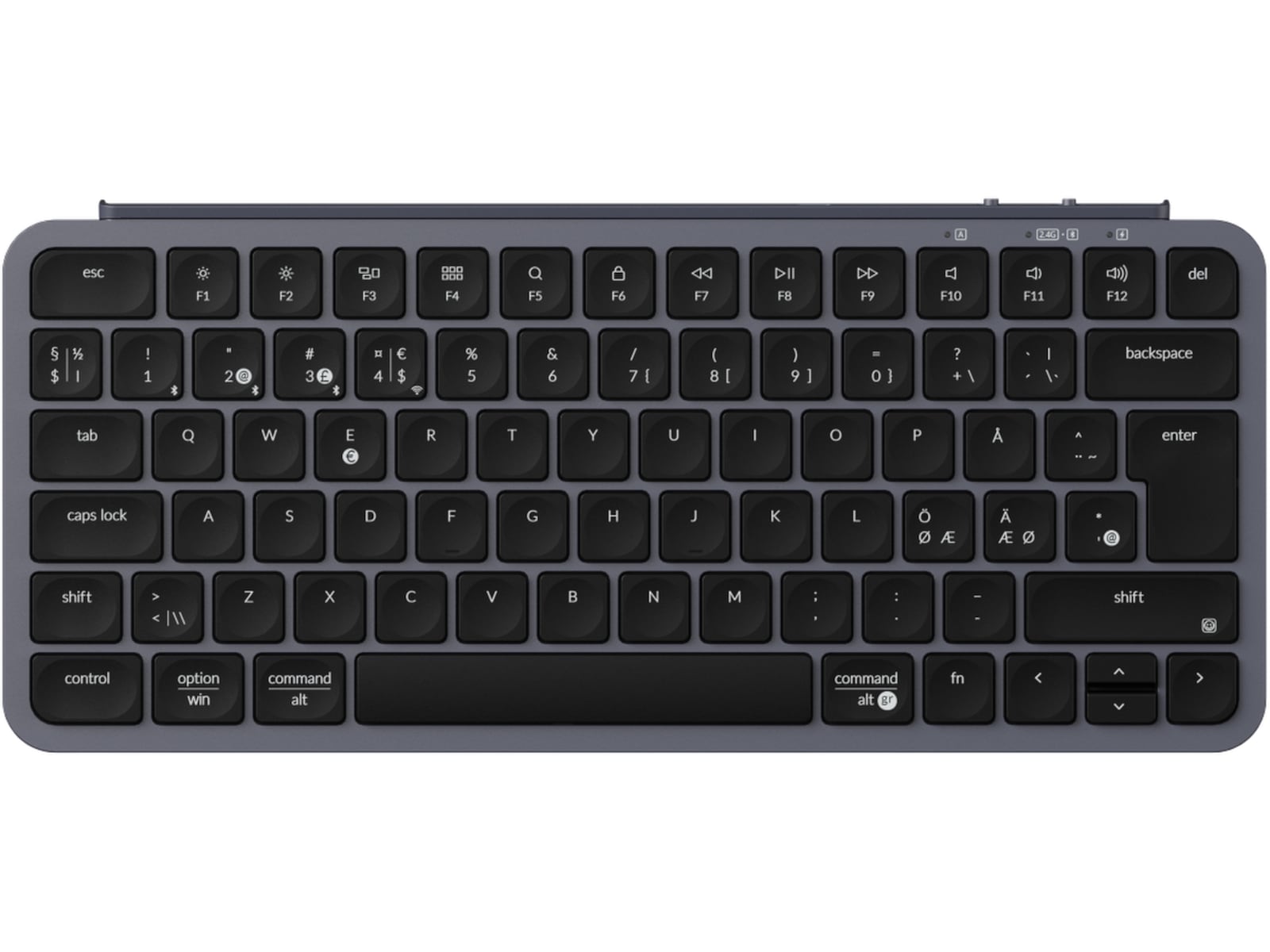 Keychron B1 Pro Ultra-Slim 75% Trådlös Tangentbord Tangentbord