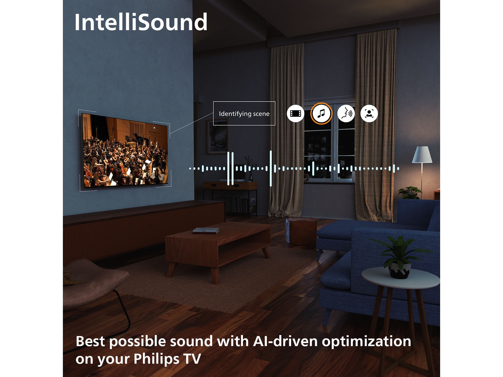 Philips 50" PUS7000/12 4K LED Smart TV (2025) 50 - 59 tums TV