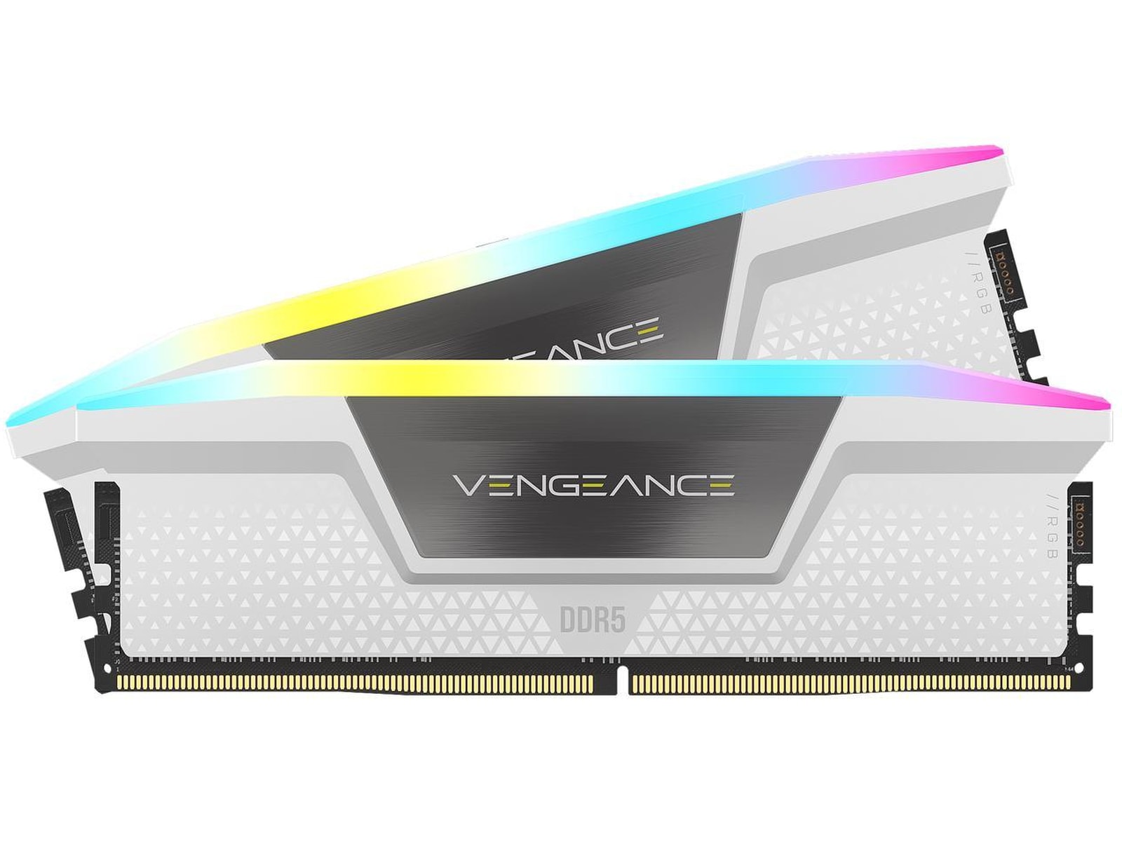 Corsair Vengeance RGB DDR5 6400MHz 32GB (vit) Minne