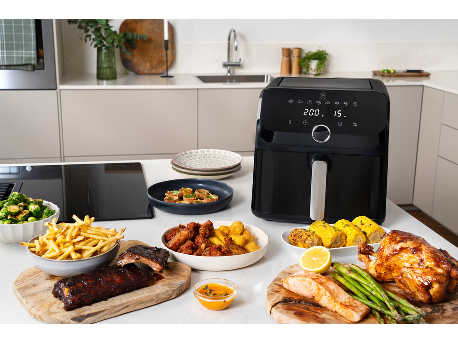 OBH Nordica Easy Fry Mega Airfryer AG8558N0 Airfryer