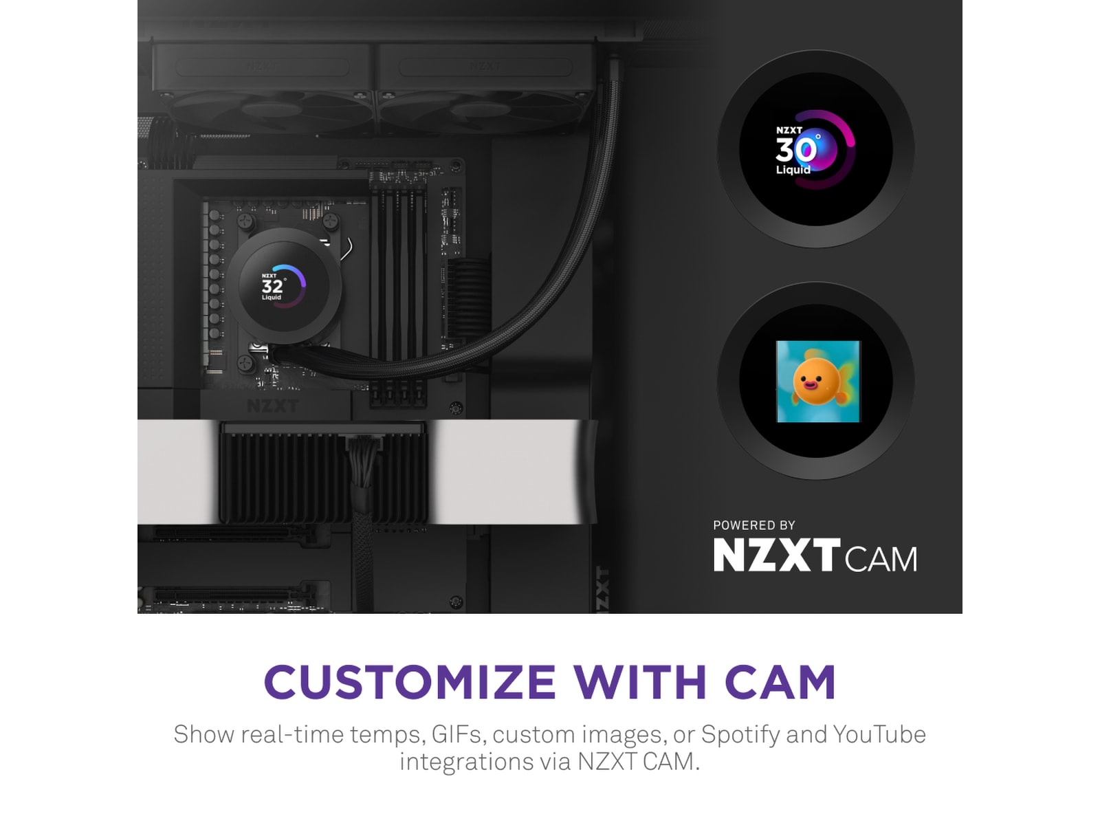 NZXT Kraken Plus 240 Kylare (svart) CPU - Vattenkylning