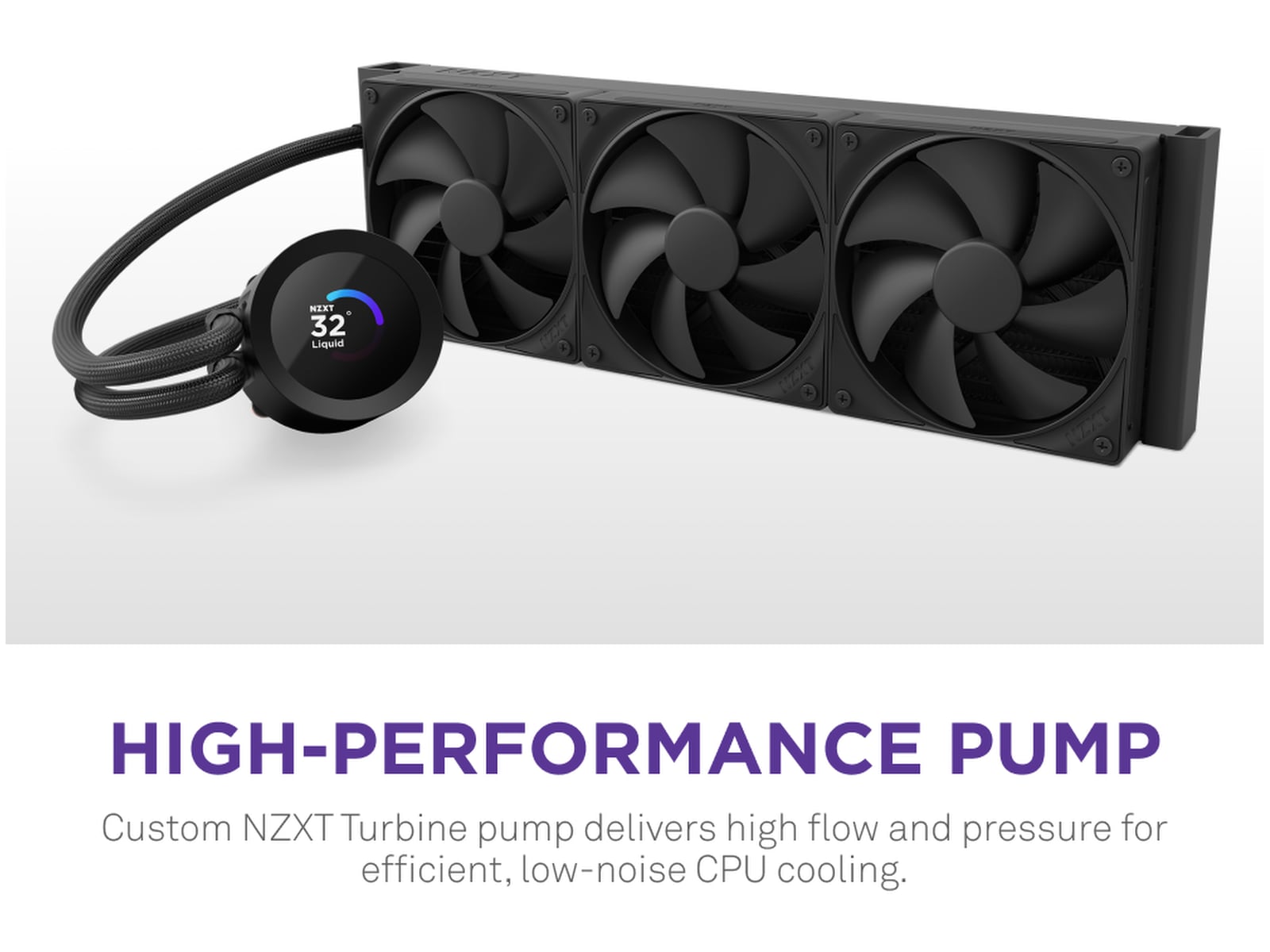 NZXT Kraken Plus 360 Kylare (svart) CPU - Vattenkylning