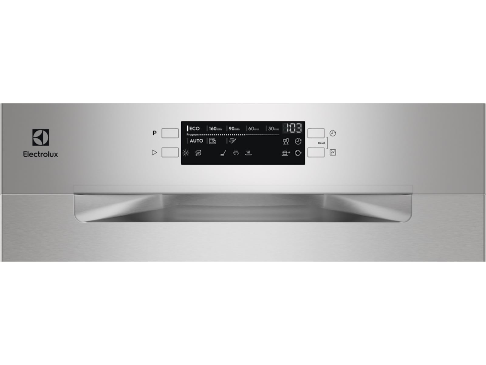 Electrolux 600 SatelliteClean diskmaskin (stål) Underbyggd diskmaskin