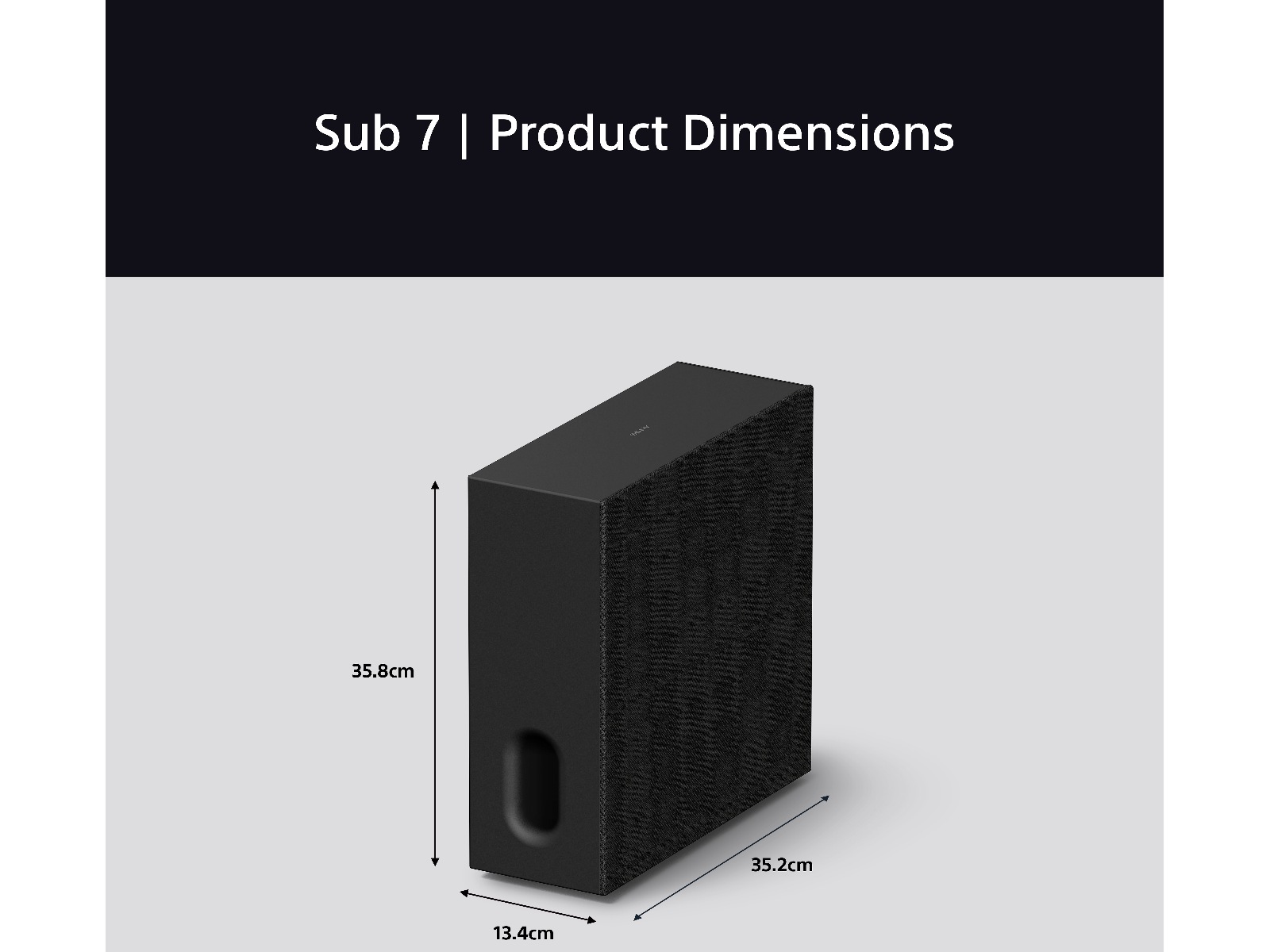 Sony BRAVIA Theater Sub 7 trådlös subwoofer Subwoofer