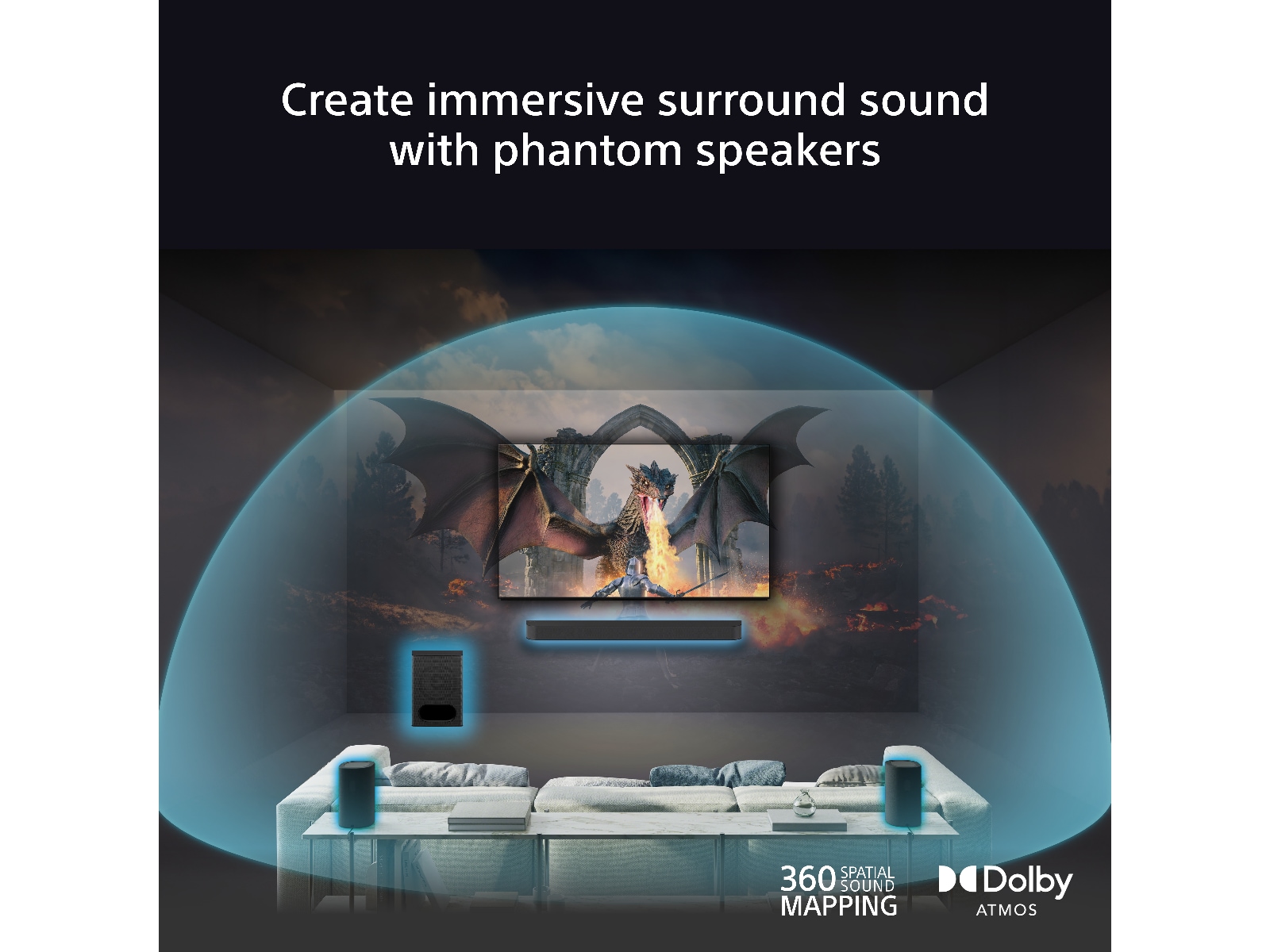 Sony BRAVIA Theatre Rear 8 högtalare Högtalare