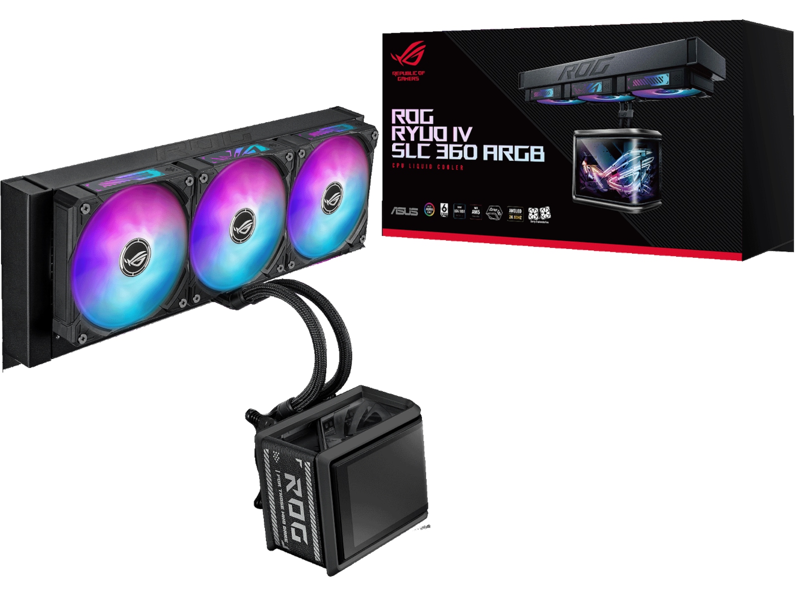 Asus ROG Ryuo IV SLC 360 ARGB Kylare CPU - Vattenkylning