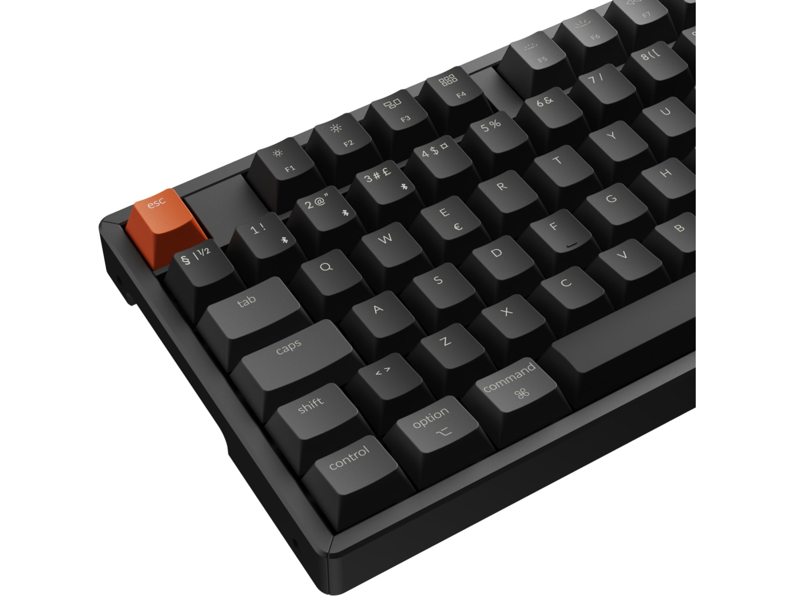 Keychron K10 V2 RGB Aluminium Hot Swap QM Super Brown trådlös tangentbord Gamingtangentbord
