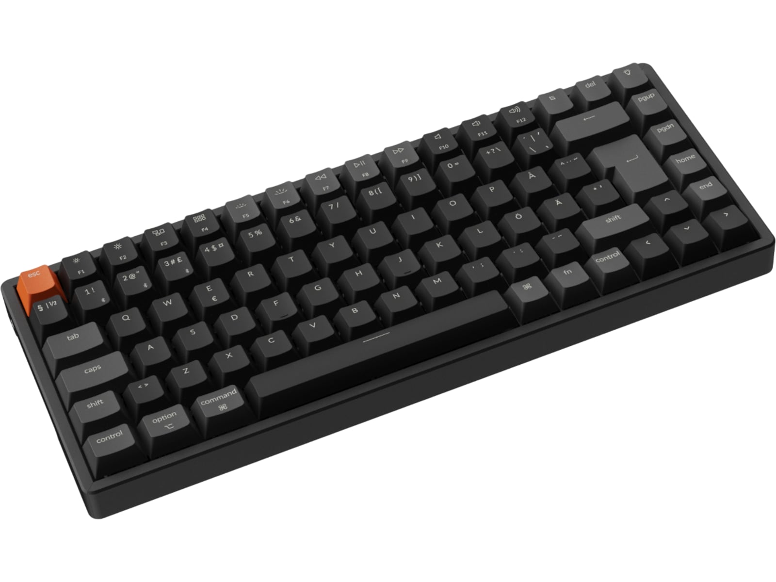 Keychron K2 V3 RGB Aluminium Hot Swap QMK Super Red trådlös tangentbord Gamingtangentbord