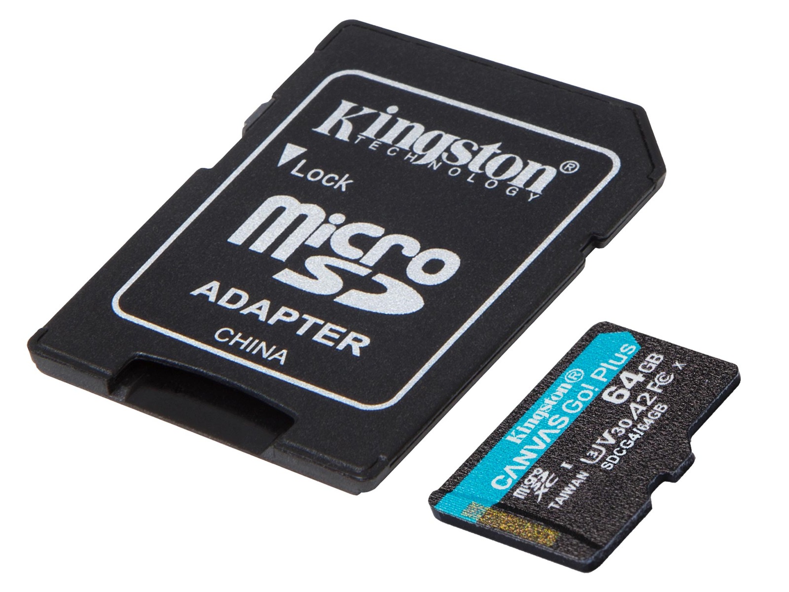 Kingston Canvas Go! Plus microSD 64GB Minneskort