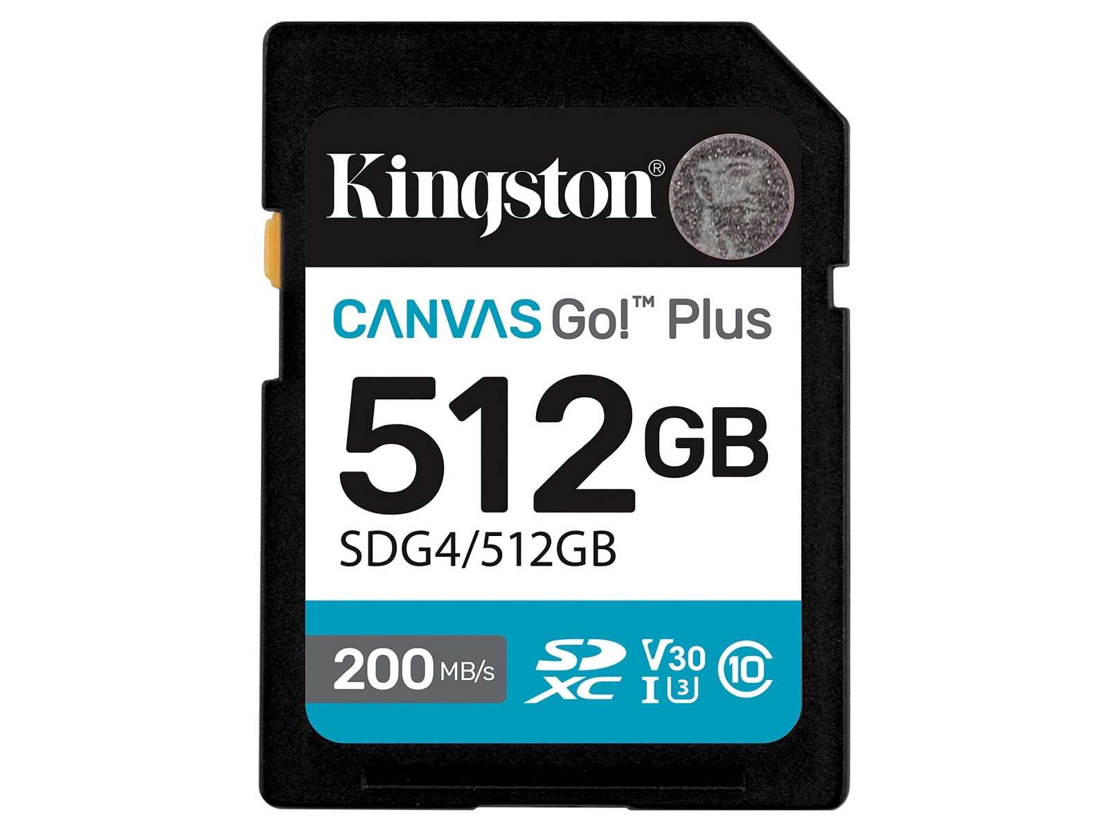 Kingston Canvas Go! Plus SDXC 512GB Minneskort
