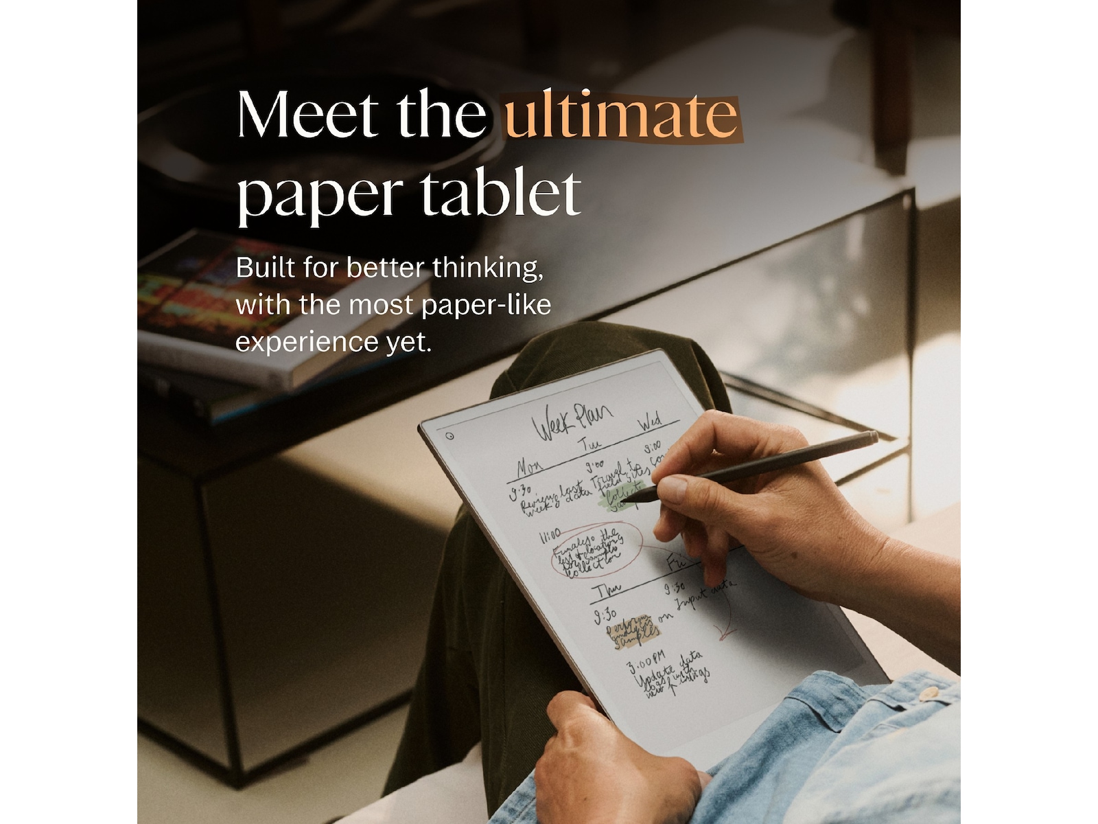 reMarkable Paper Pro 11,8" 64GB inkl. Marker Plus Digitala anteckningsblock