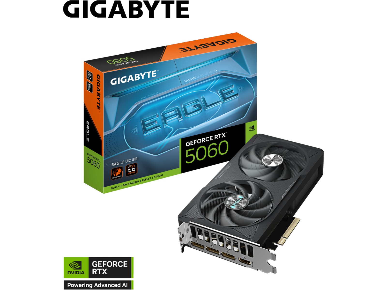 Gigabyte GeForce RTX 5060 EAGLE OC Grafikkort