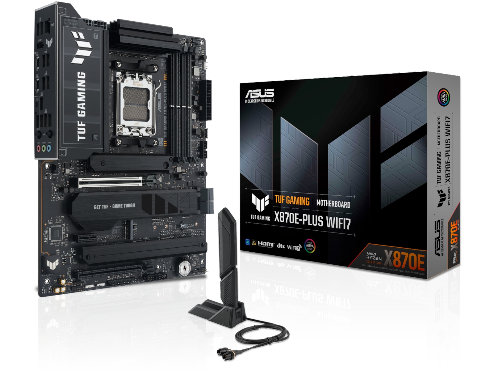 Asus TUF Gaming X870E-PLUS WIFI7 Moderkort AMD Socket