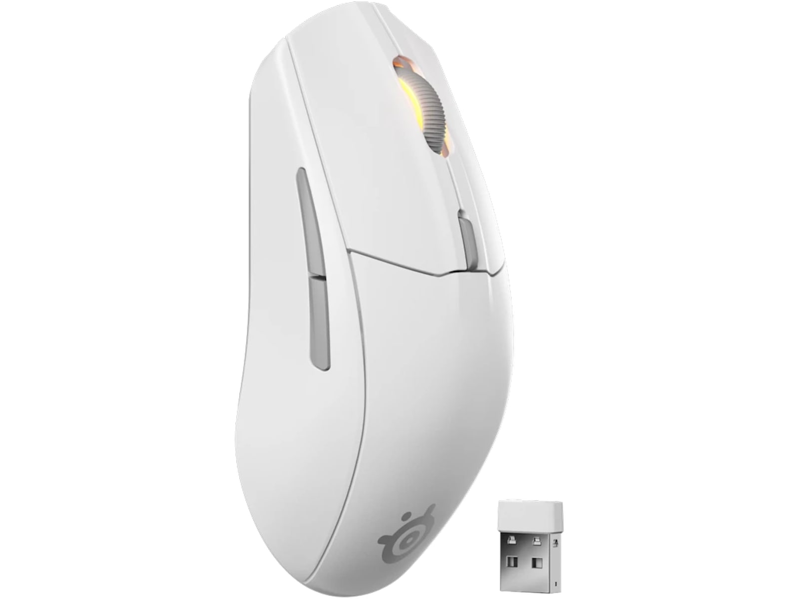 SteelSeries Rival 3 Gen 2 trådlös gamingmus (vit) Gamingmus