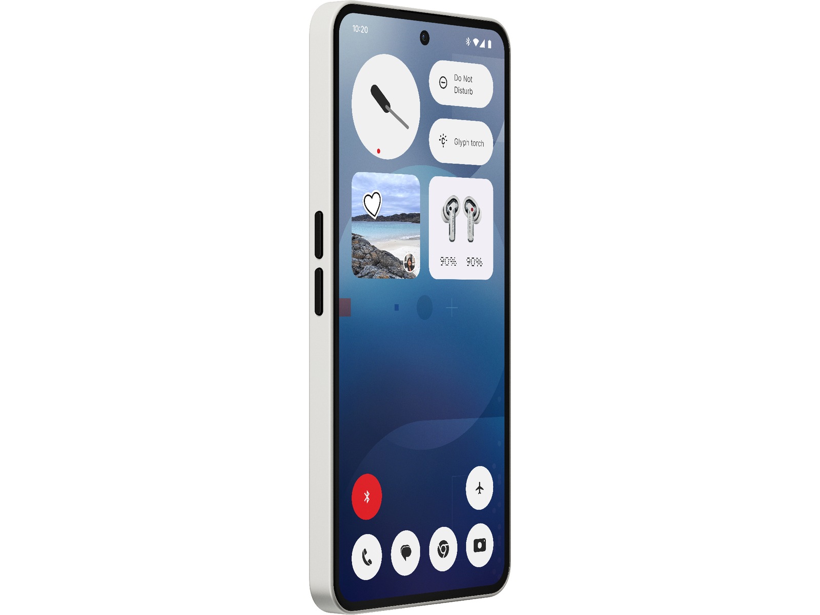 Nothing Phone (3a) 128GB (vit) Mobiltelefoner