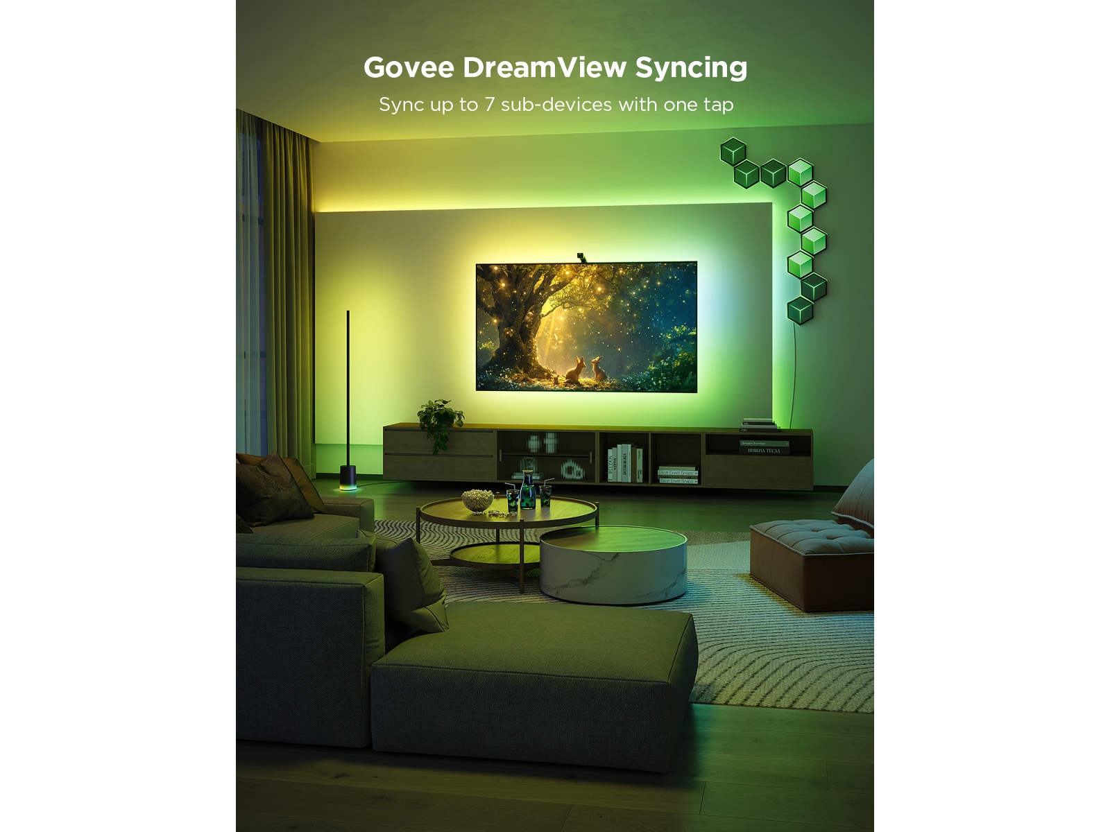 Govee TV Backlite 3 Lite Wild Robot (55-65") Led strips & underhållning