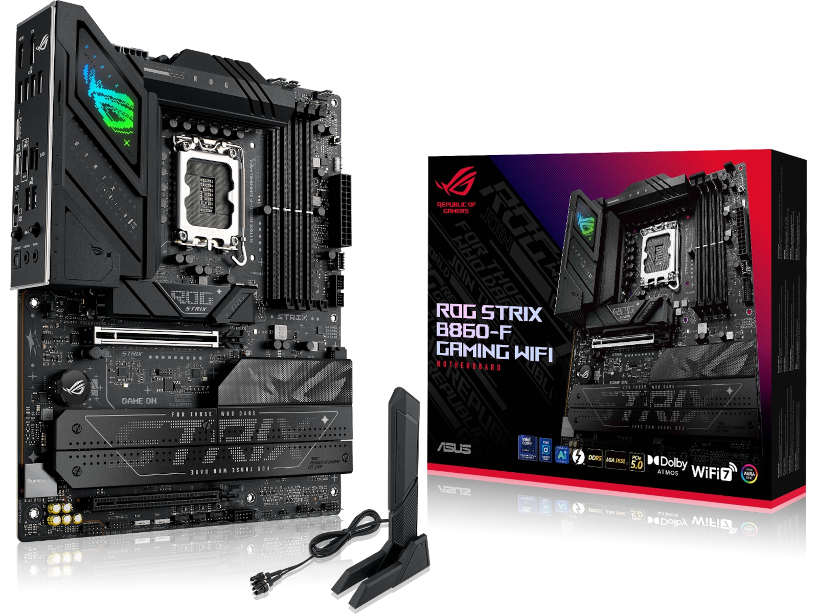 ASUS ROG STRIX B860-F GAMING WIFI Moderkort -B-Grade Demo moderkort