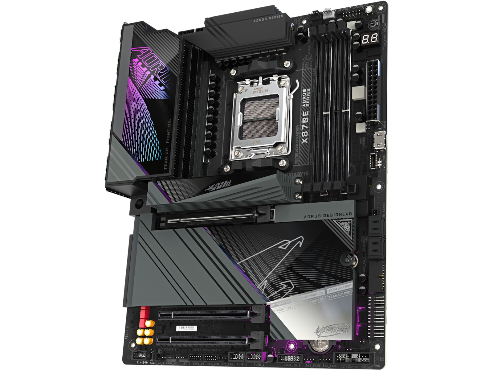 Gigabyte X870E AORUS MASTER Moderkort AMD Socket