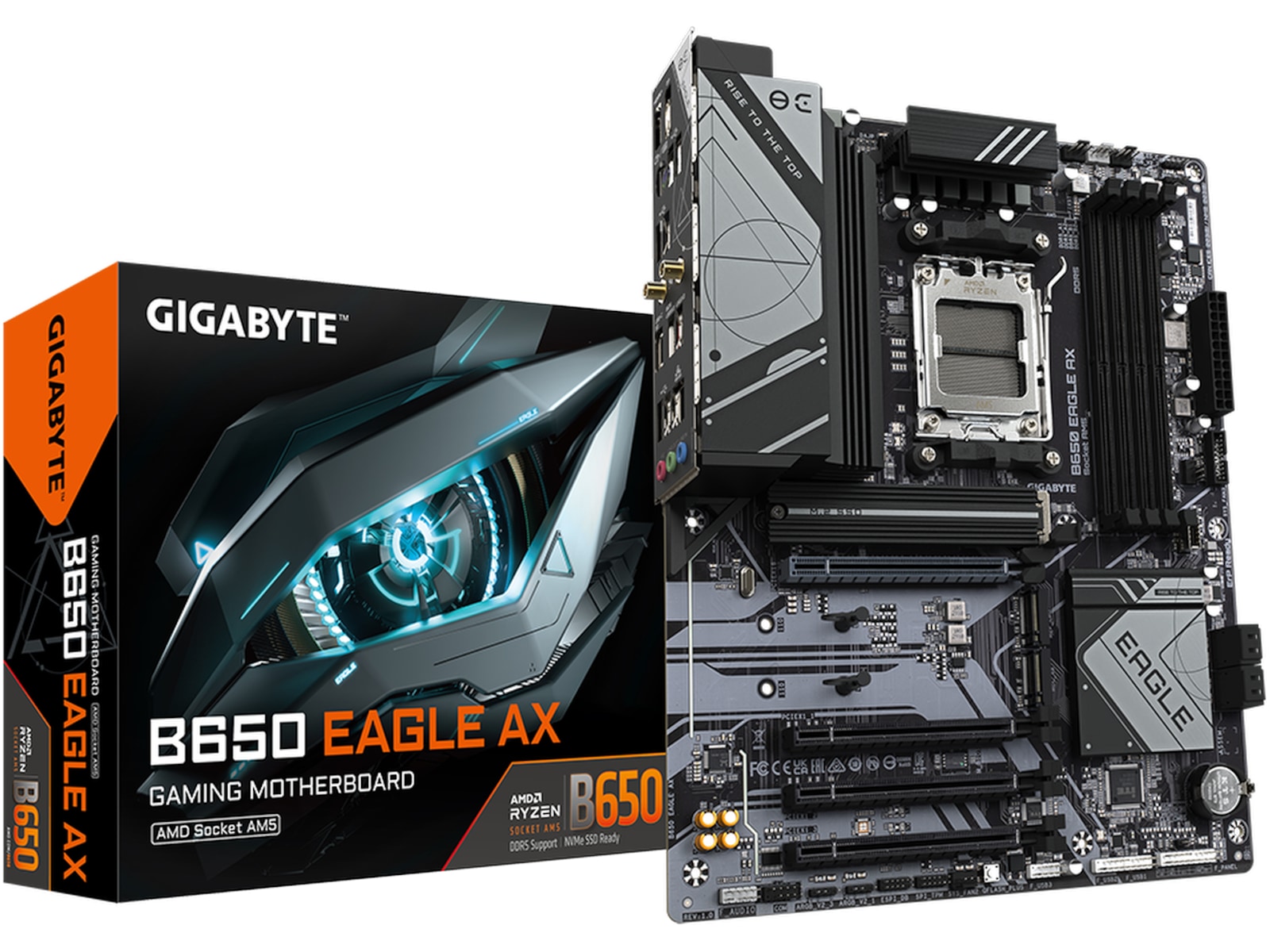 Gigabyte B650 EAGLE AX Moderkort AMD Socket