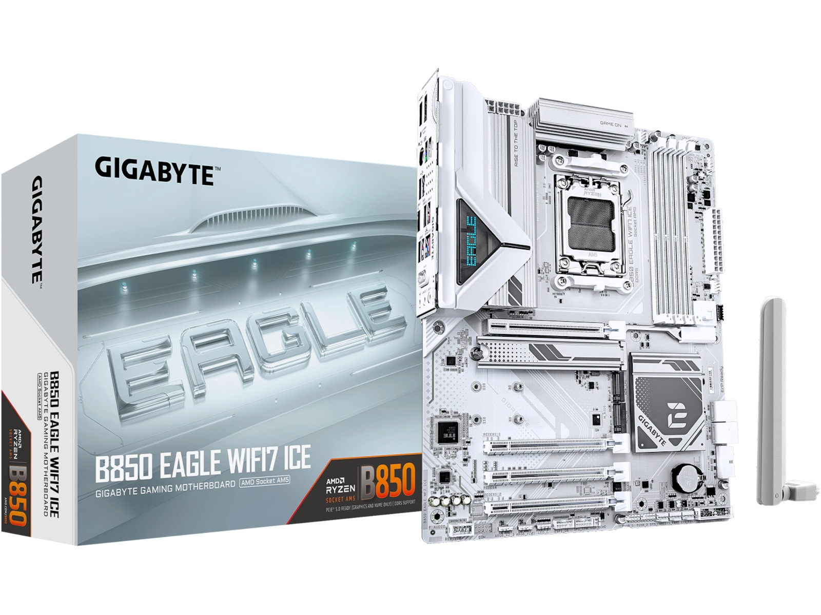 Gigabyte B850 EAGLE WF7 ICE Moderkort AMD Socket