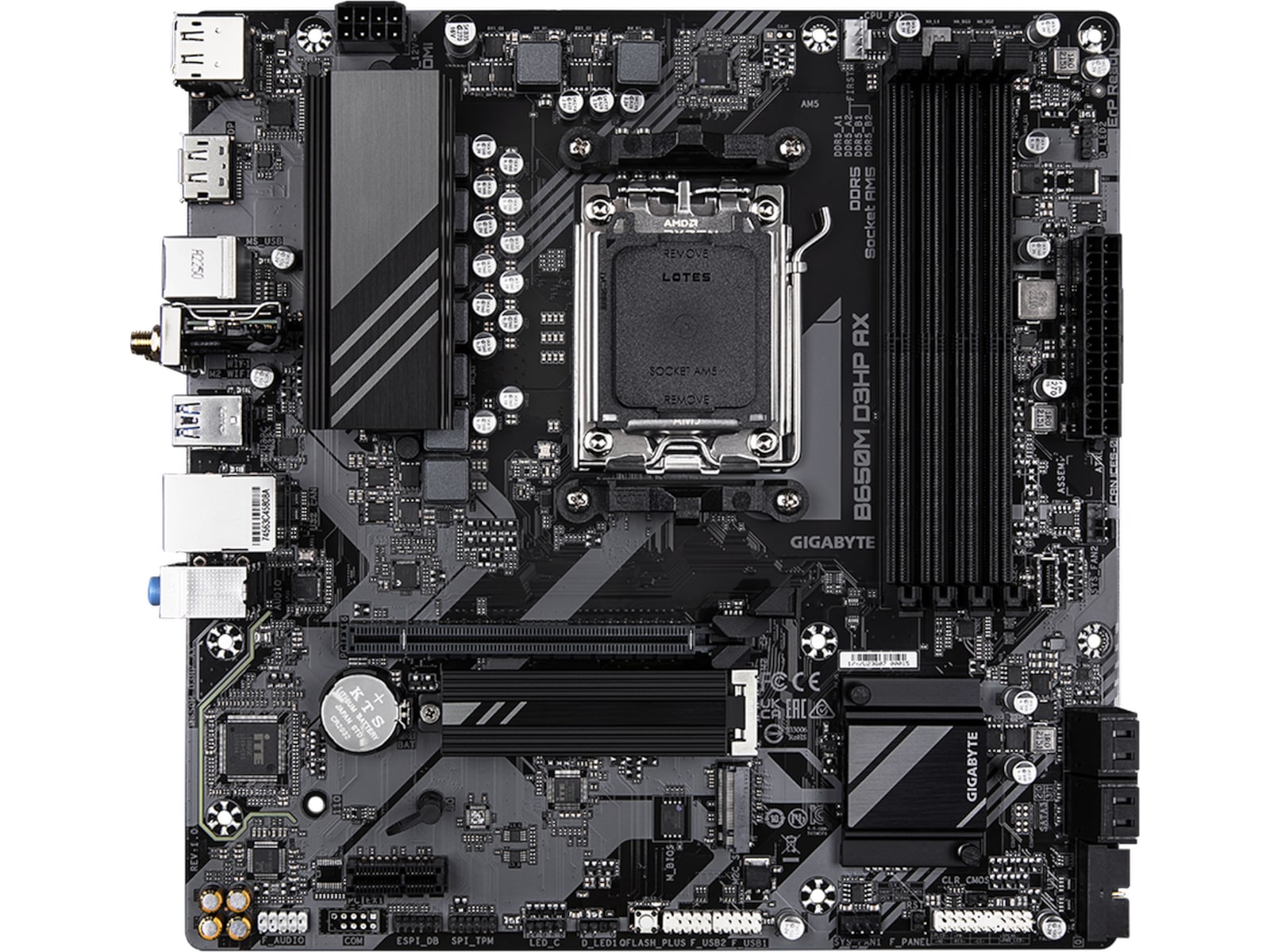 Gigabyte B650M D3HP AX Moderkort AMD Socket