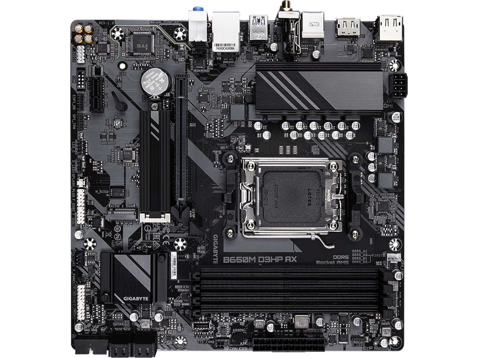 Gigabyte B650M D3HP AX Moderkort AMD Socket