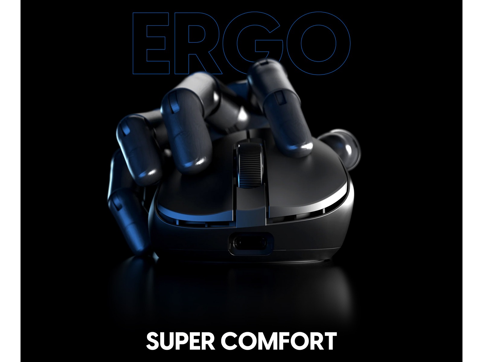 Pulsar Xlite V4 eS Mini trådlös spelmus (svart) Gamingmus