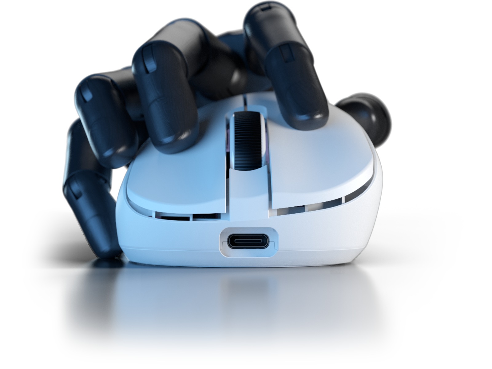 Pulsar Xlite V4 Mini trådlös spelmus (vit) Gamingmus