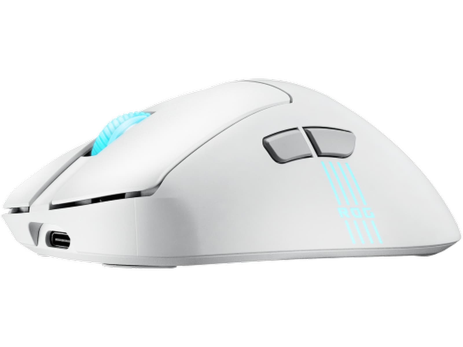 Asus ROG Keris II Origin Trådlös Gamingmus (vit) Gamingmus