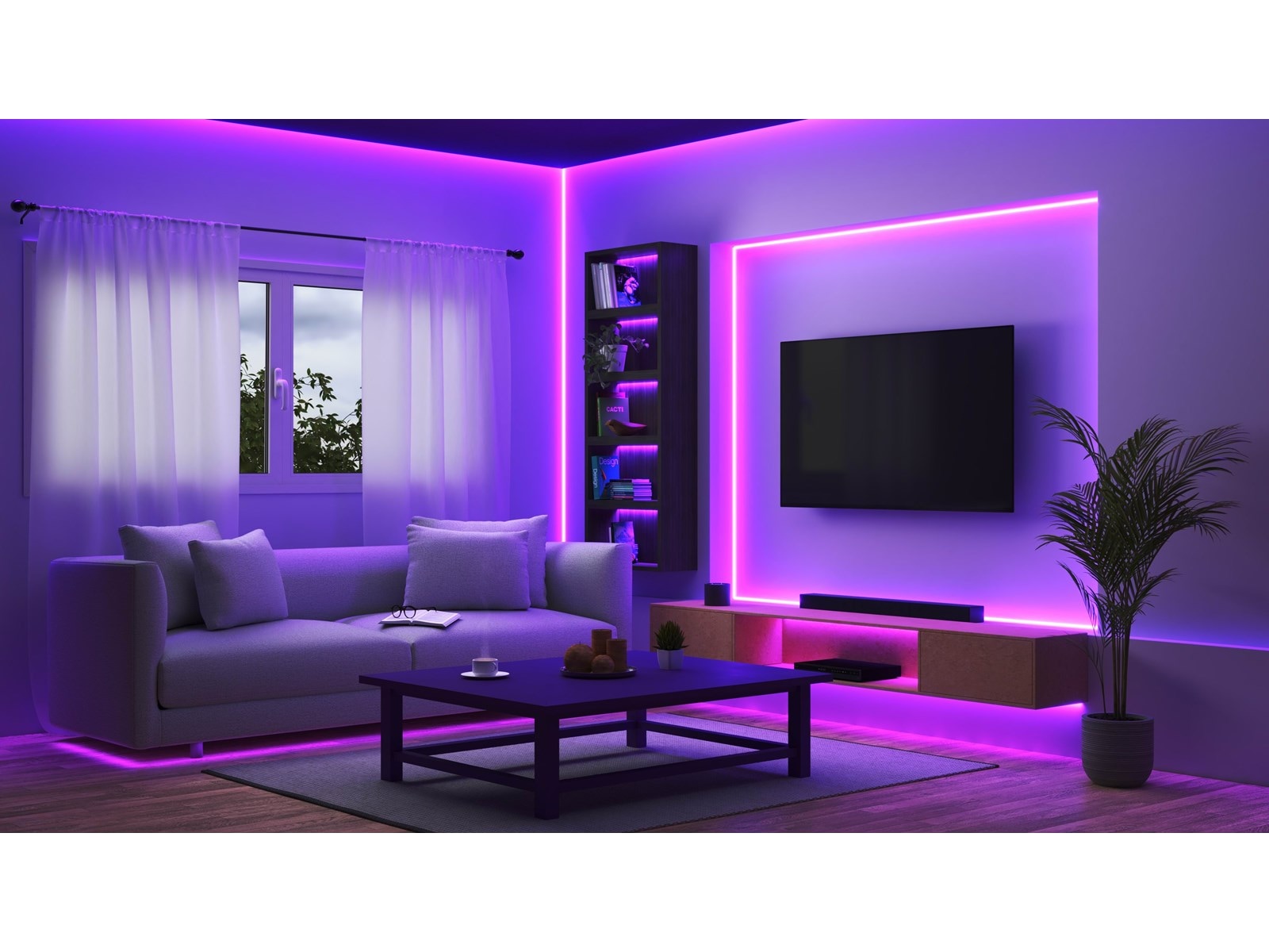 WiZ RGB LED-remsa 10m Led strips & underhållning