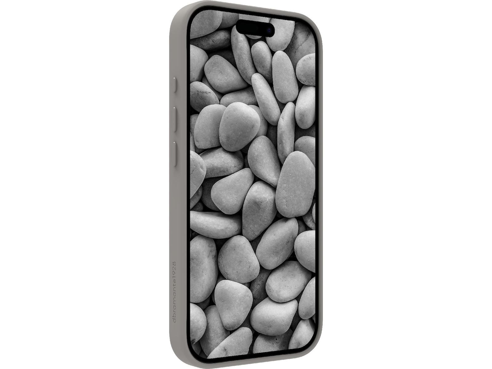 dbramante1928 iPhone 17 Roskilde läderskal (river stone) Mobilskal