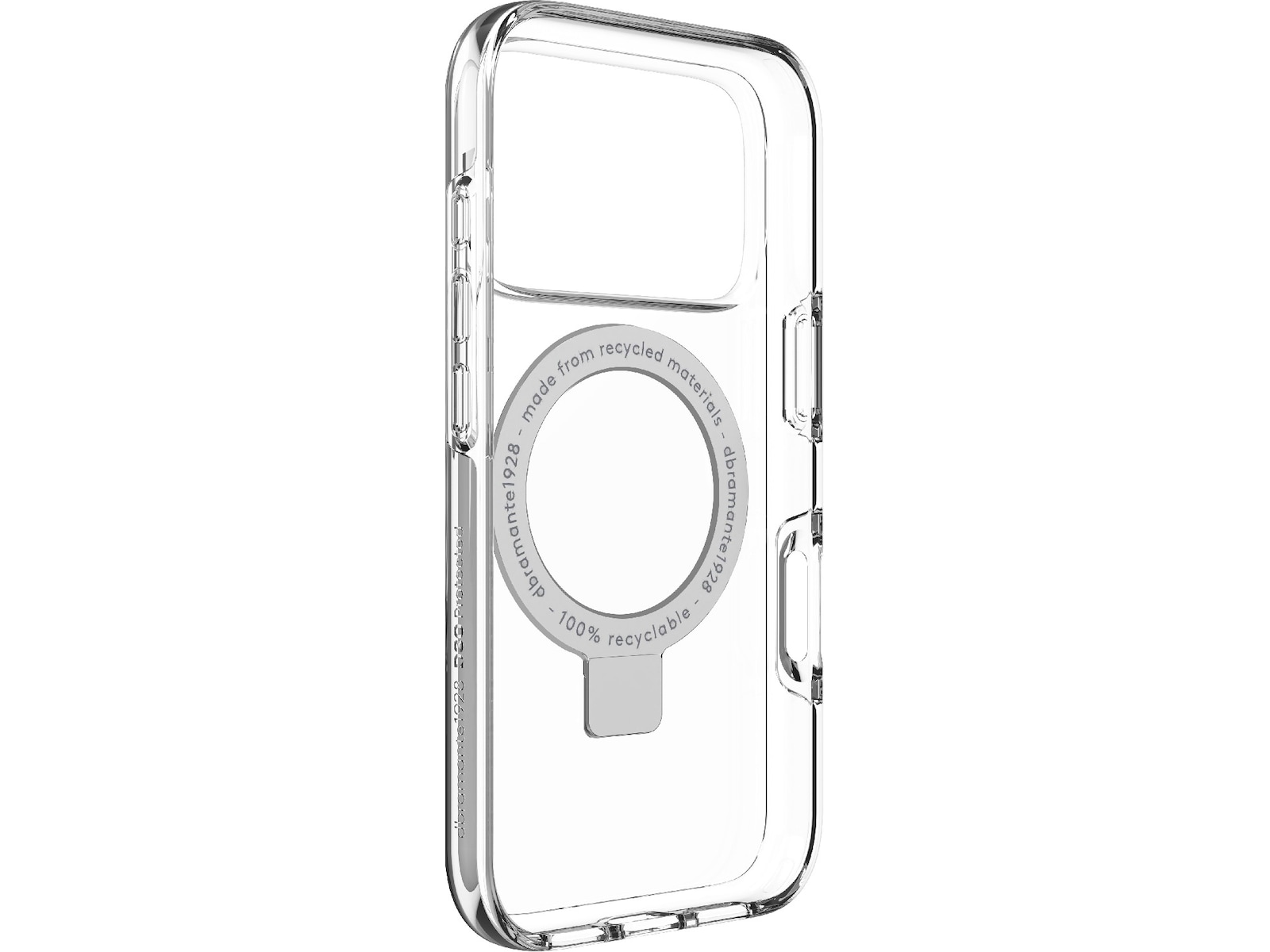 dbramante1928 iPhone 17 Pro Iceland Ultra D3O skal (transparent) Mobilskal