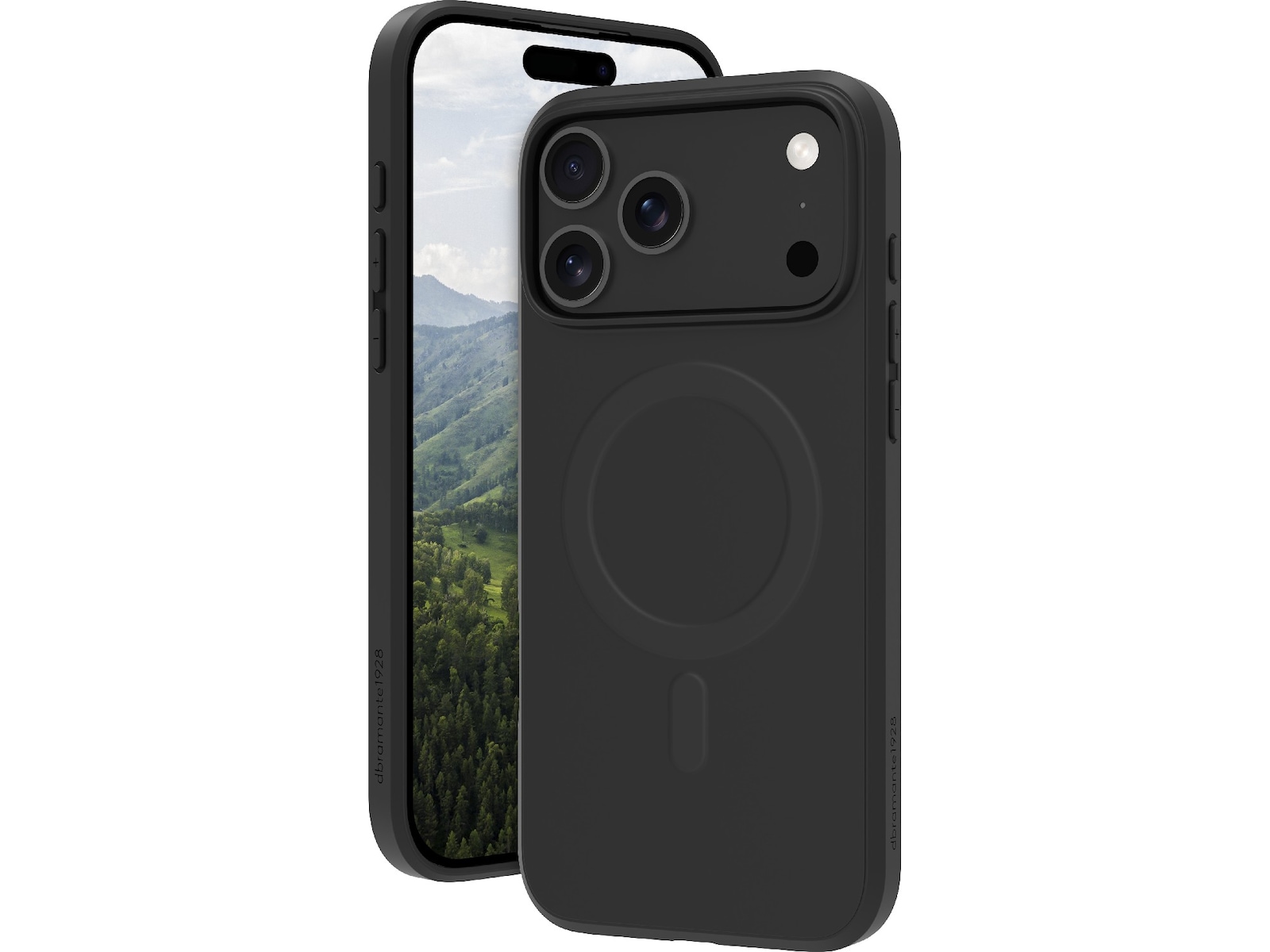dbramante1928 iPhone 17 Pro Max Greenland Pro skal (night black) Mobilskal