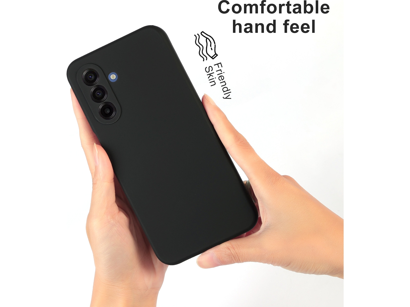 iiglo Galaxy A17 Magnetic Silikonskal (svart) Mobilskal