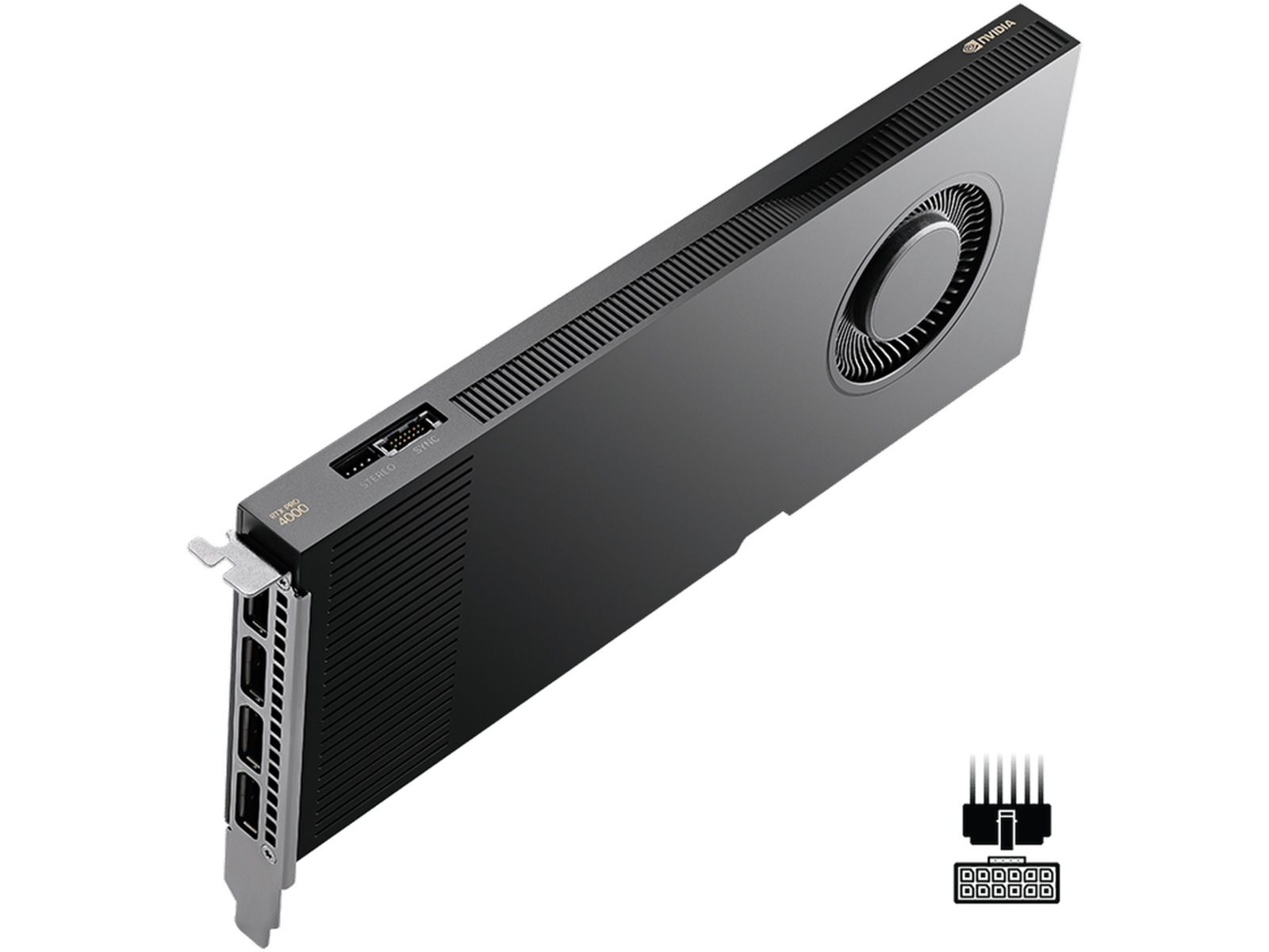 PNY NVIDIA RTX PRO 4000 Blackwell Grafikkort