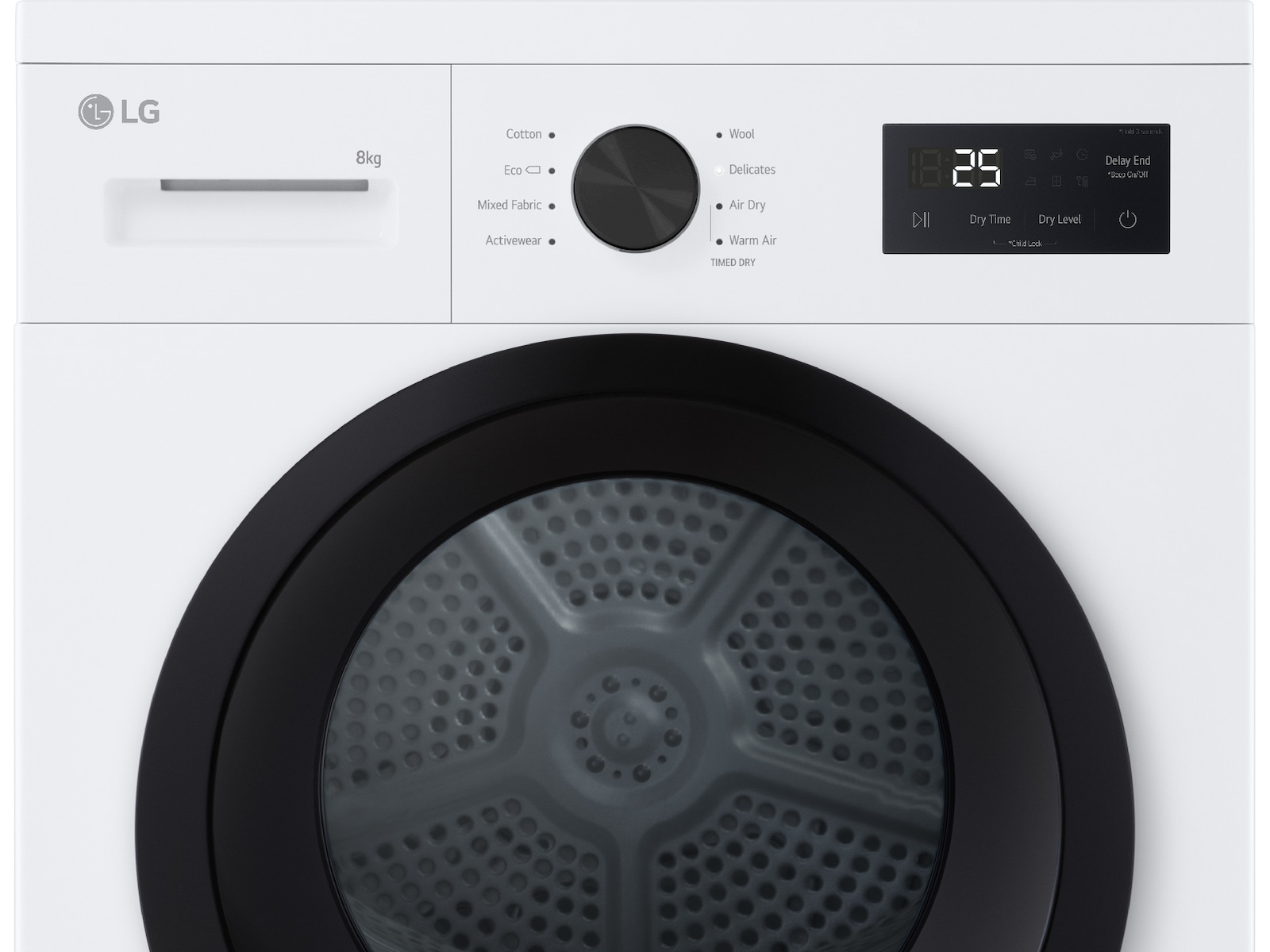 LG RHA1008NWKBLG torktumlare (vit) Torktumlare