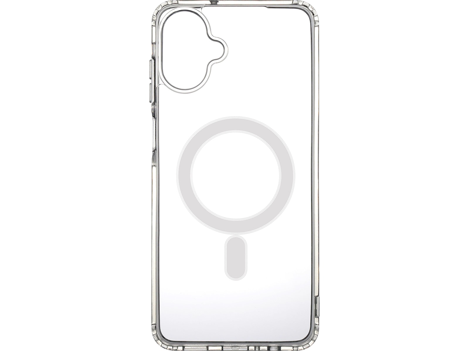 iiglo Galaxy A07 Magnetic Silikonskal (transparent) Mobilskal