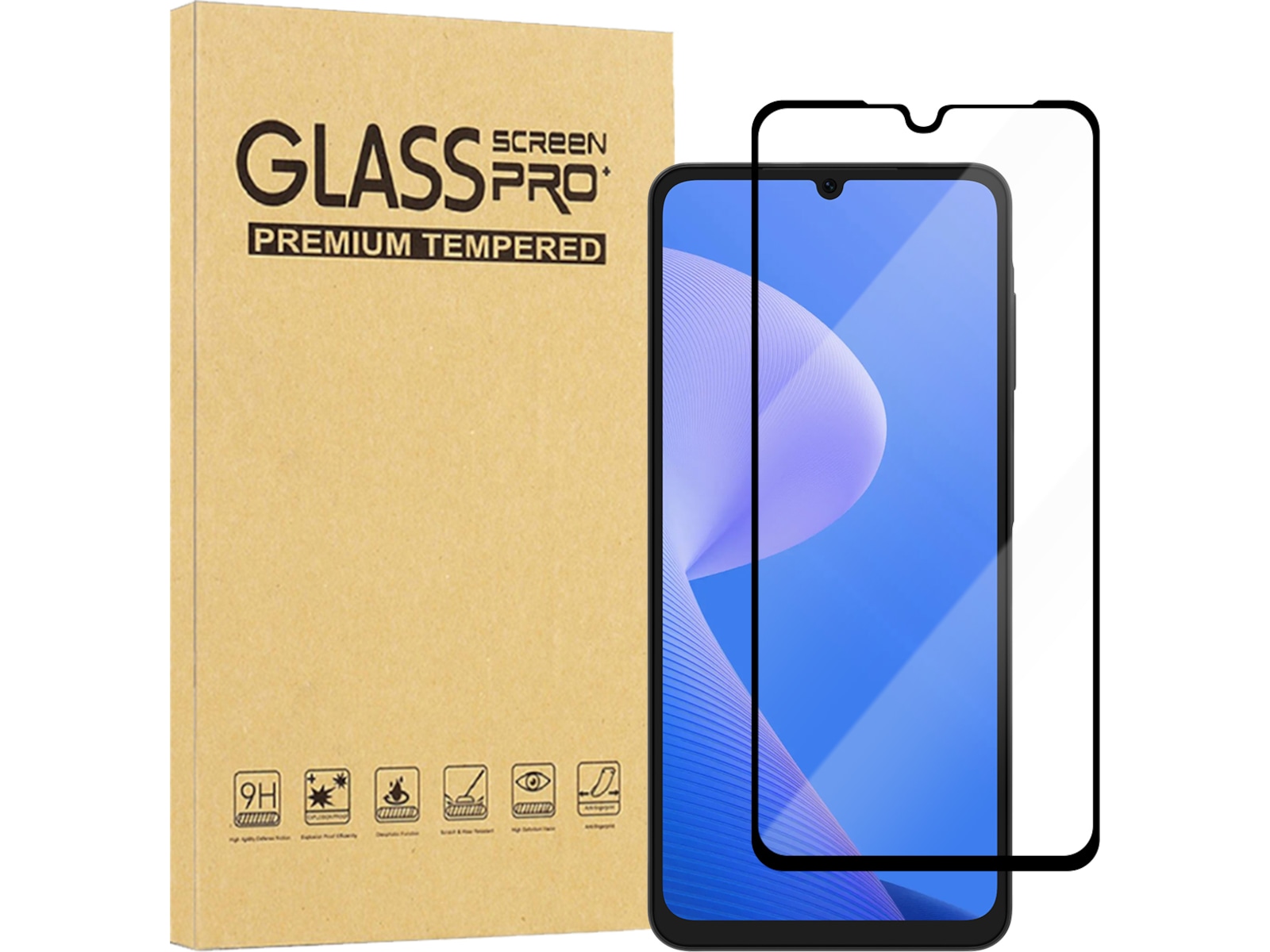 iiglo Galaxy A07 / A06 / A05S skärmskydd Skärmskydd mobiltelefon