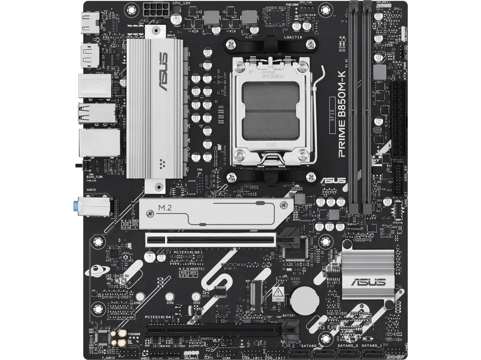 ASUS B850M-K PRIME D5 Moderkort AMD Socket