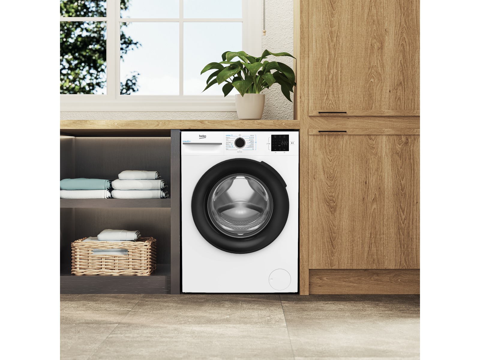 Beko KBM3WFT31041W Tvättmaskin Tvättmaskin