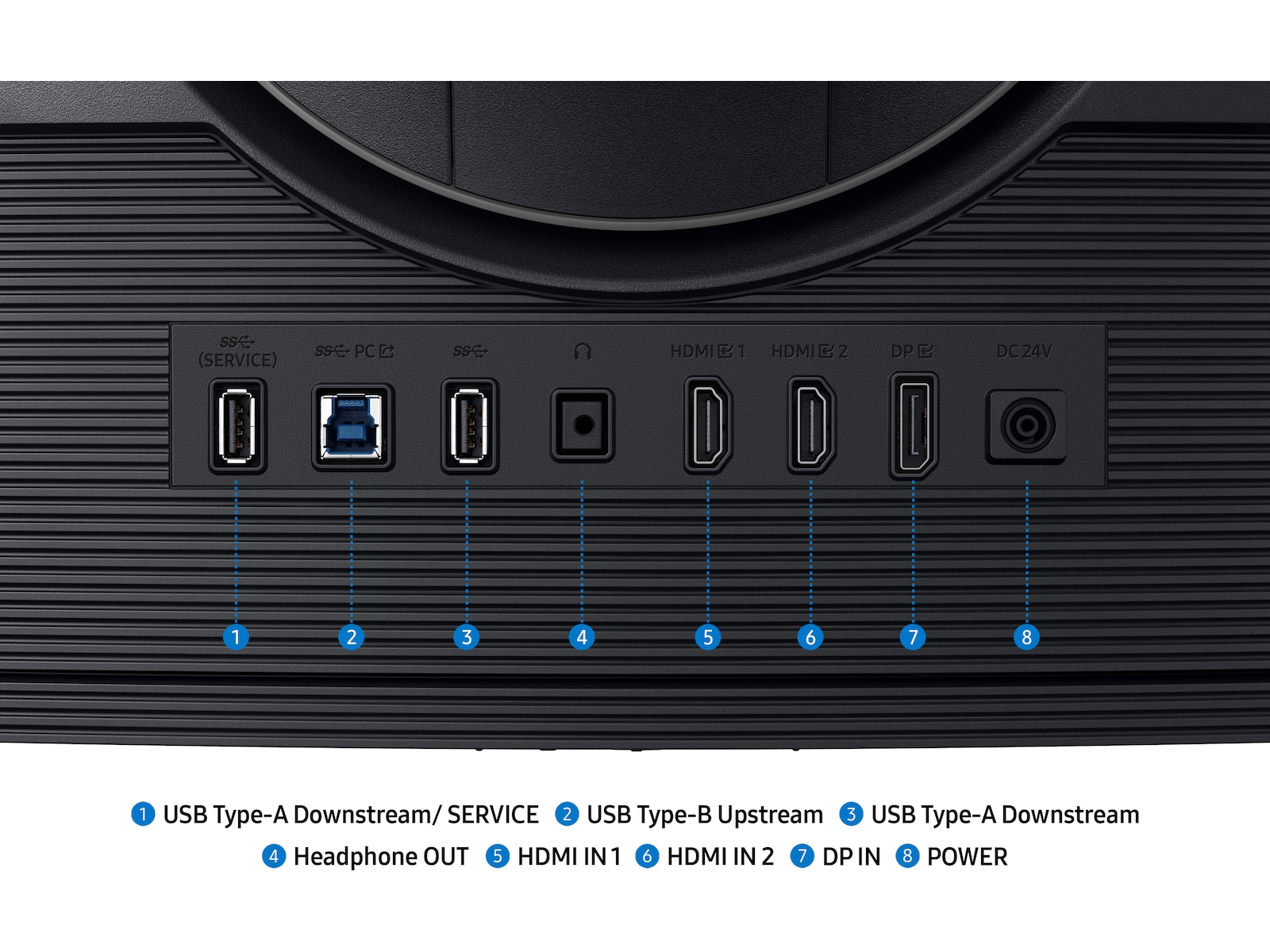 Samsung 40" curved gamingskärm Odyssey G7 S40FG75 Gamingskärmar