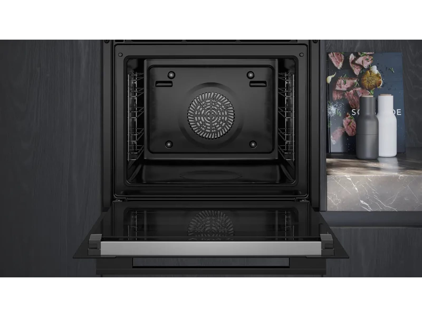 Siemens HB776G3B2S iQ700 Inbyggd ugn (svart) Ugn