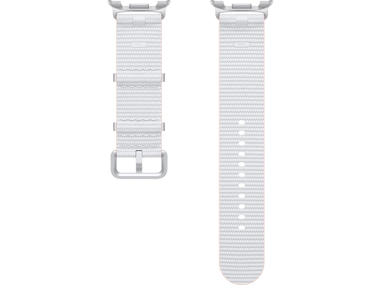 Samsung Galaxy Watch8 / Watch8 Classic Athleisure Band M/L (white) Armband