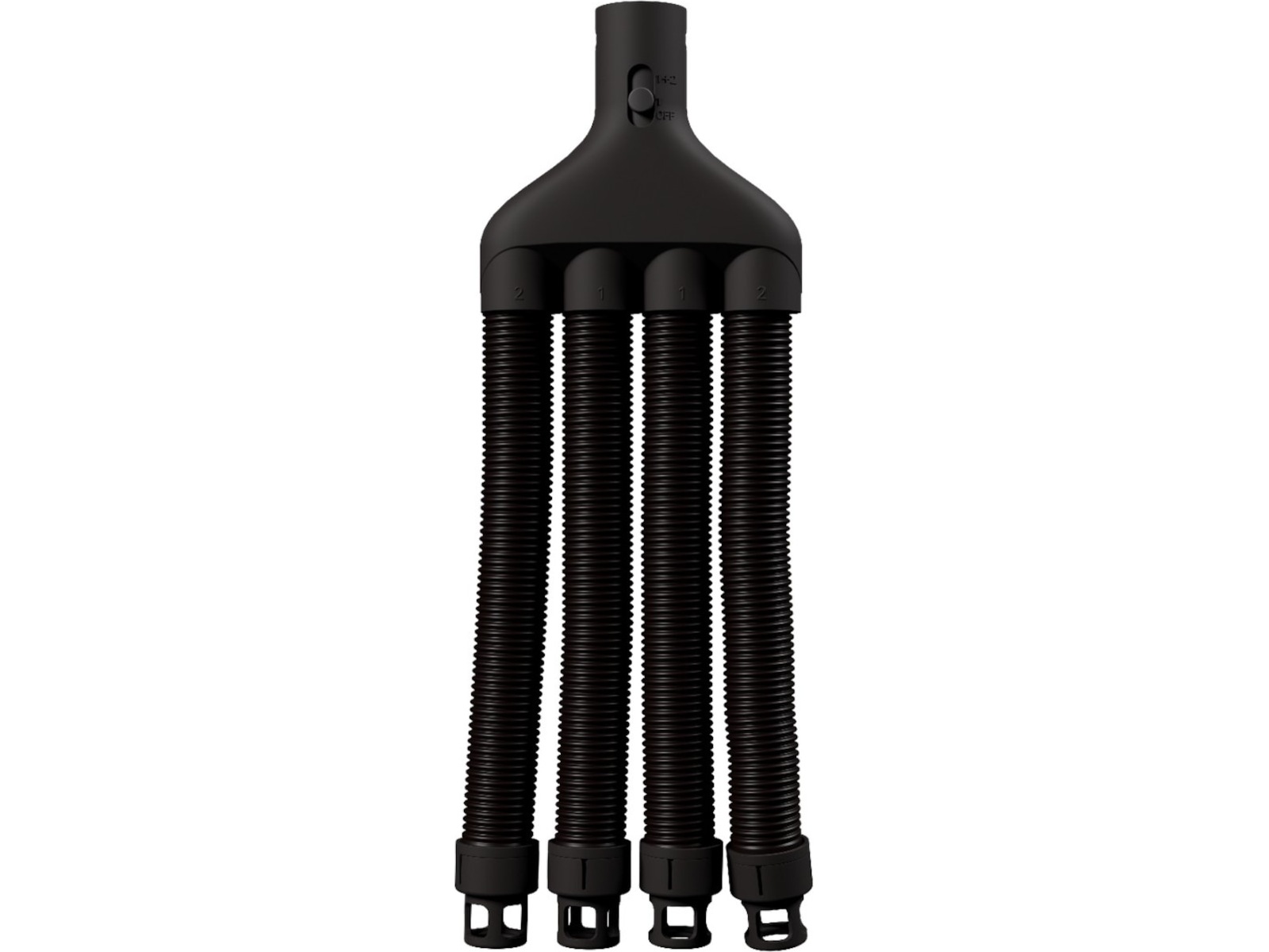 Hedgehog Squid 4 slangadapter (svart) Skotorkare
