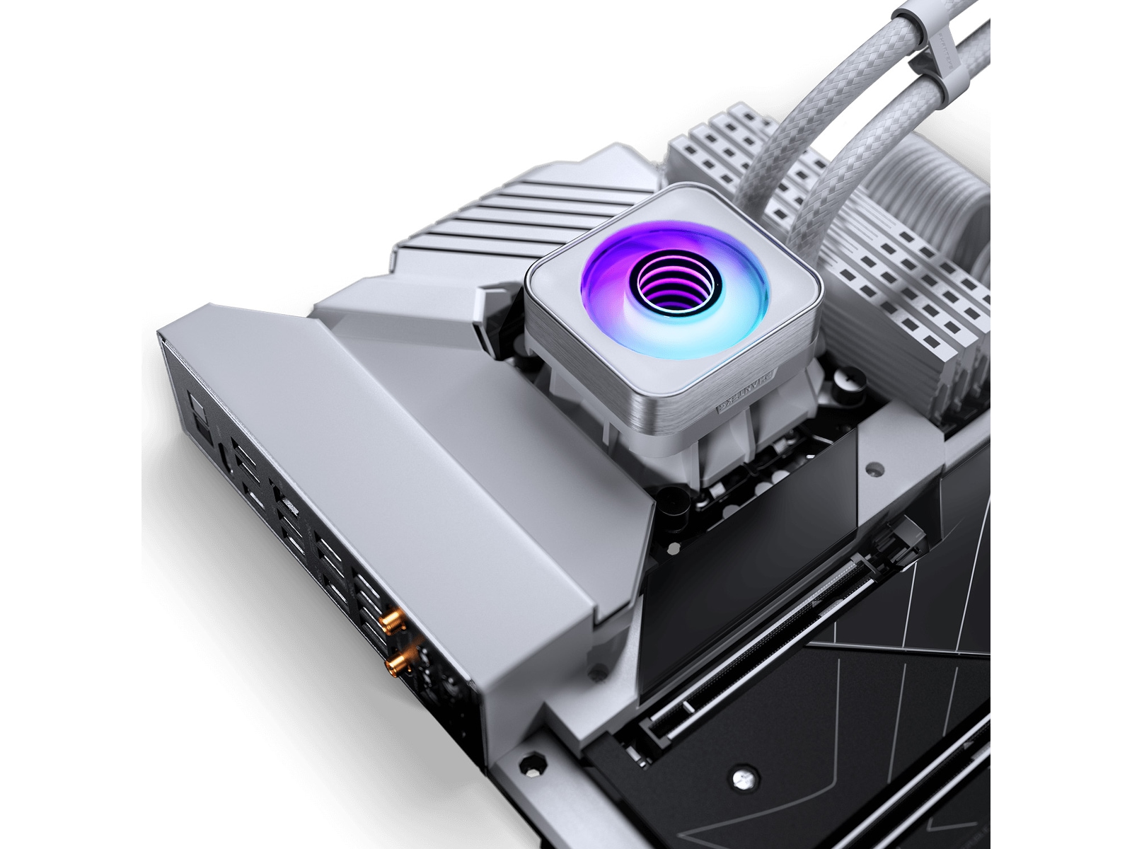 Phanteks Glacier One 360D30 X2 DRGB AIO Kylare (vit) CPU - Vattenkylning