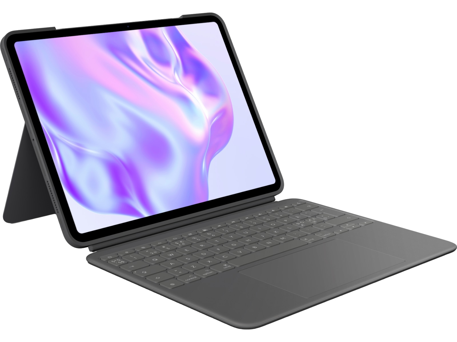 Logitech iPad Pro 13" Combo Touch Tangentbordfodral (grafitt) -B-Grade Demo övrigt i datorer